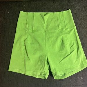 Offline by Aerie lime green bike shorts